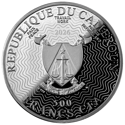 Cameroon - 2026 - 500 Francs – Stellar Nebula 1/2oz silver (Life Cycle of Stars series)