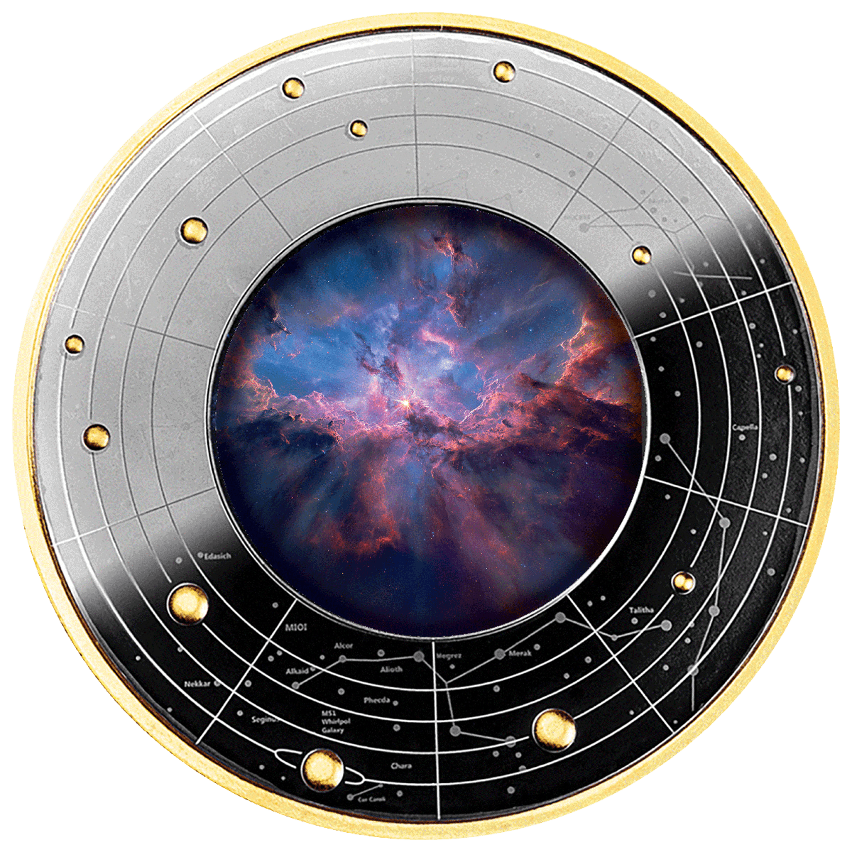 Cameroon - 2026 - 500 Francs – Stellar Nebula 1/2oz silver (Life Cycle of Stars series)