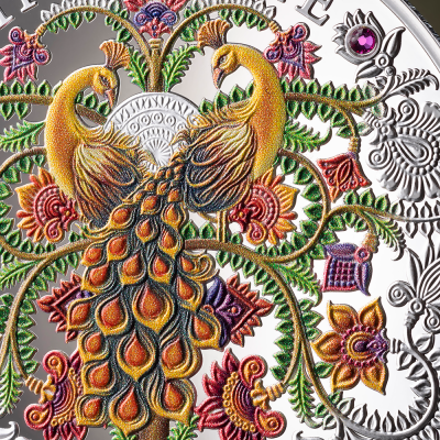 Ghana - 2026 - 5 Cedis - Summer 1oz silver (Tree of Life series)