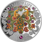 Ghana - 2026 - 5 Cedis - Summer 1oz silver (Tree of Life series)