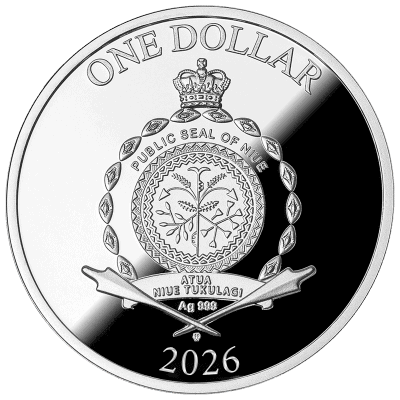 Niue - 2026 - 1 Dollar – Tree of Art 1/2oz silver