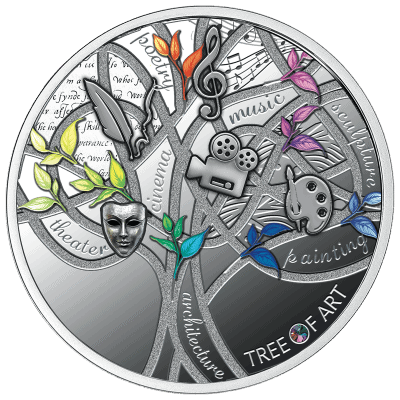 Niue - 2026 - 1 Dollar – Tree of Art 1/2oz silver