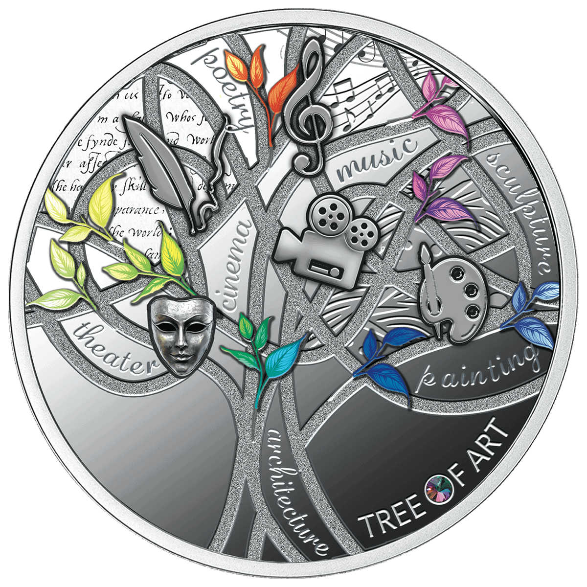 Niue - 2026 - 1 Dollar – Tree of Art 1/2oz silver
