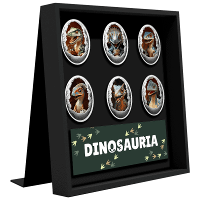 Cameroon - 2025 - 500 Francs - Velociraptor (Dinosauria series) 16.8g Silver - Image 6