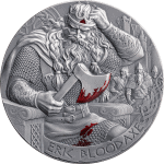 Cameroon - 2026 - 2000 Francs – Eric Bloodaxe (way to valhalla series) 2oz silver