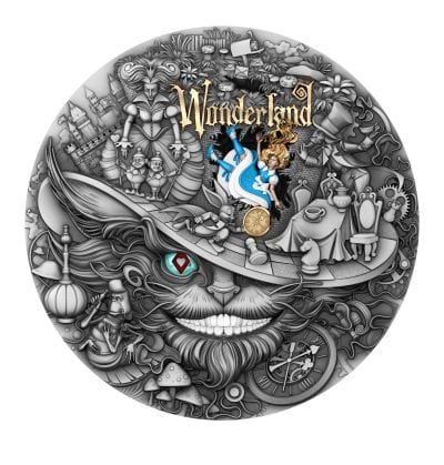 Niue - 2026 - 5 Dollars - Alice in Wonderland 2oz silver (World of Stories series)