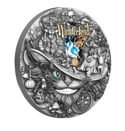 Niue - 2026 - 5 Dollars - Alice in Wonderland 2oz silver (World of Stories series)