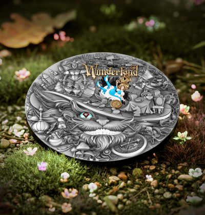 Niue - 2026 - 5 Dollars - Alice in Wonderland 2oz silver (World of Stories series)