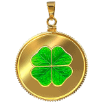 Niue - 2026 - 1 Dollars - Clover silver pendant 10g silver