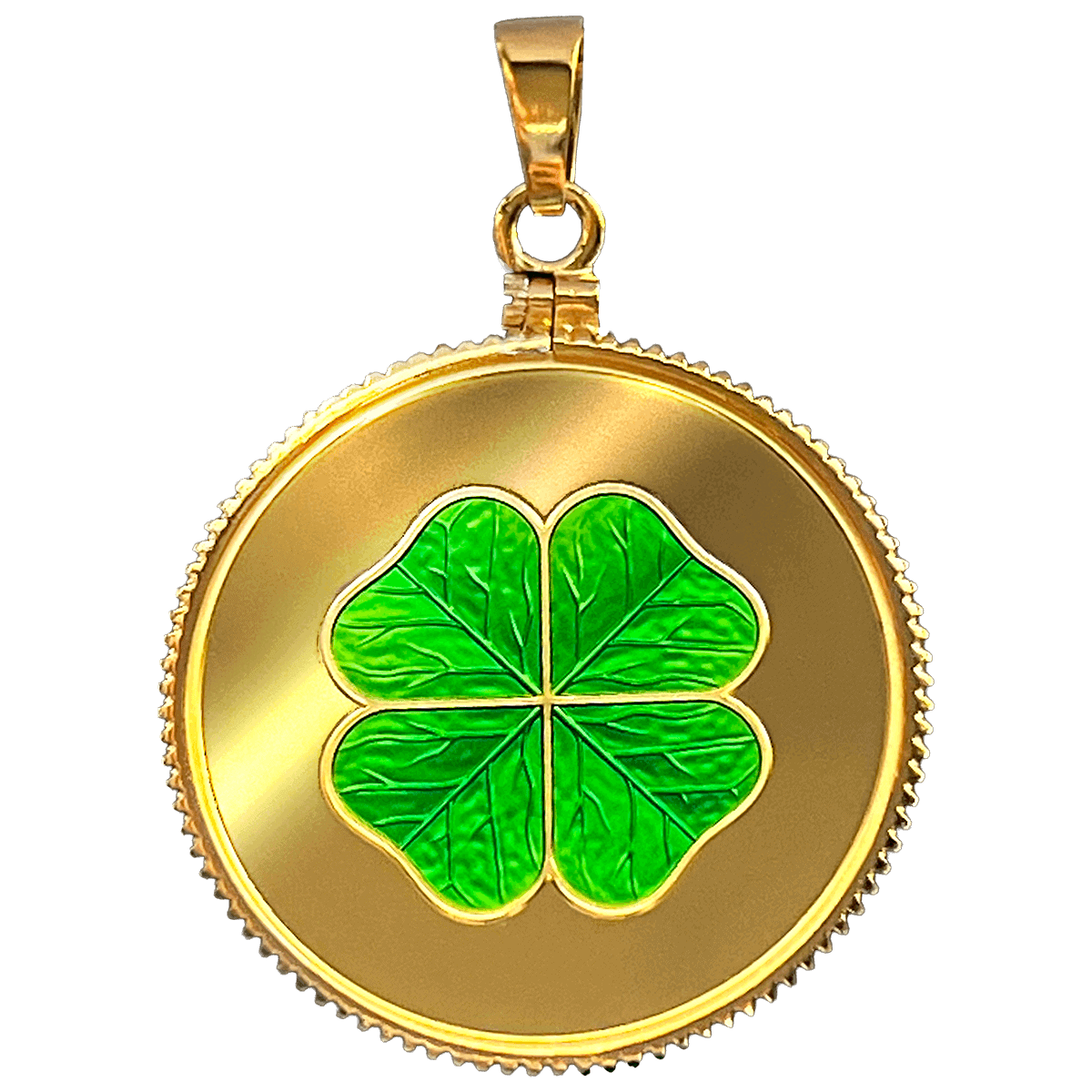 Niue - 2026 - 1 Dollars - Clover silver pendant 10g silver