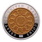 Niue - 2026 - 5 Dollars - 1787 Fugio Cent (Greatest United States coins series) 2oz silver