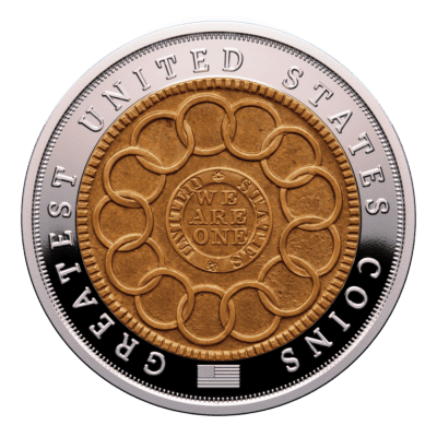 Niue - 2026 - 5 Dollars - 1787 Fugio Cent (Greatest United States coins series) 2oz silver