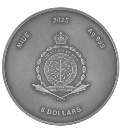 Niue - 2025 - 5 Dollars - Harry Potter and The Goblet of Fire 2oz silver (Harry Potter series)