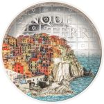 Cook Islands - 2026 - 10 Dollars - Cinque du Terre / Architectures of the World Series