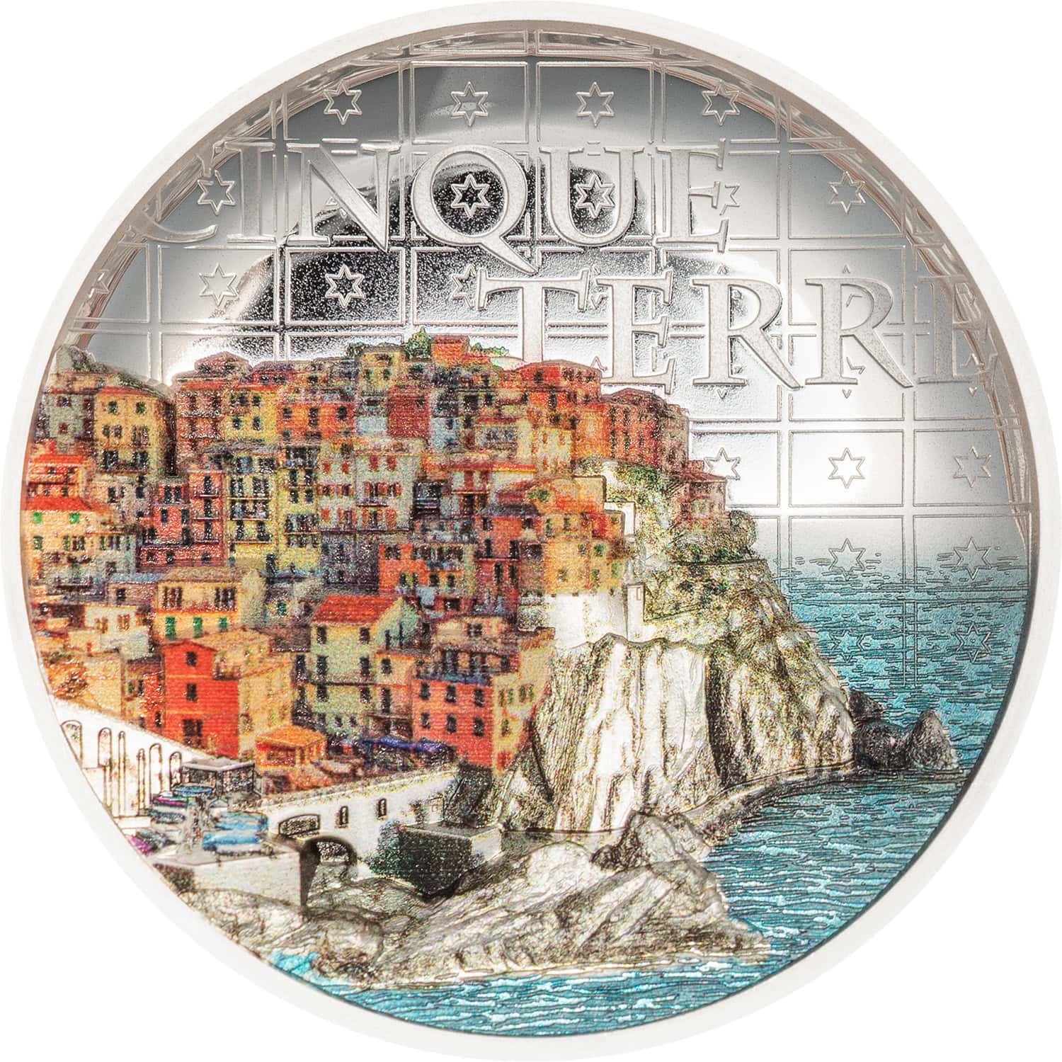 Cook Islands - 2026 - 10 Dollars - Cinque du Terre / Architectures of the World Series