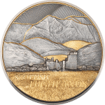 Cook Islands - 2026 - 10 Dollars - Scottish Highlands 2oz silver (Golden Landscapes series)