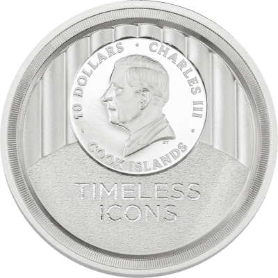 Cook Islands - 2026 - 10 Dollars - Statue of Liberty 2oz silver (Timeless Icons series)