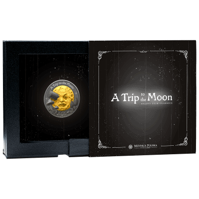Niue - 2025 - 1 Dollars - A Trip to the Moon 1oz silver (Silent Film Classics series)