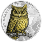 Cameroon - 2026 - 1000 Francs – Owl Be Smart 1oz silver