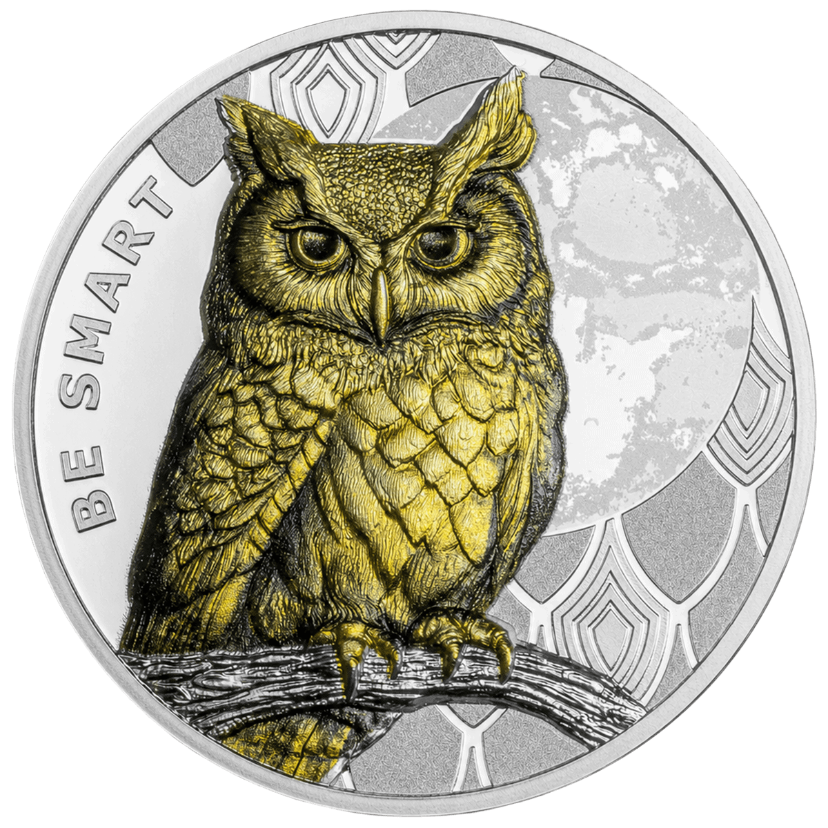 Cameroon - 2026 - 1000 Francs – Owl Be Smart 1oz silver