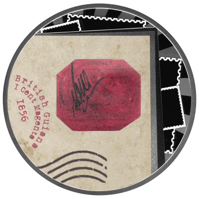 Cameroon - 2025 - 500 Francs - British Guiana 1c Magenta (The World’s Most Valuable Stamps series)