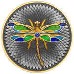 Niue - 2026 - 5 Dollars - Dragonfly 2oz silver