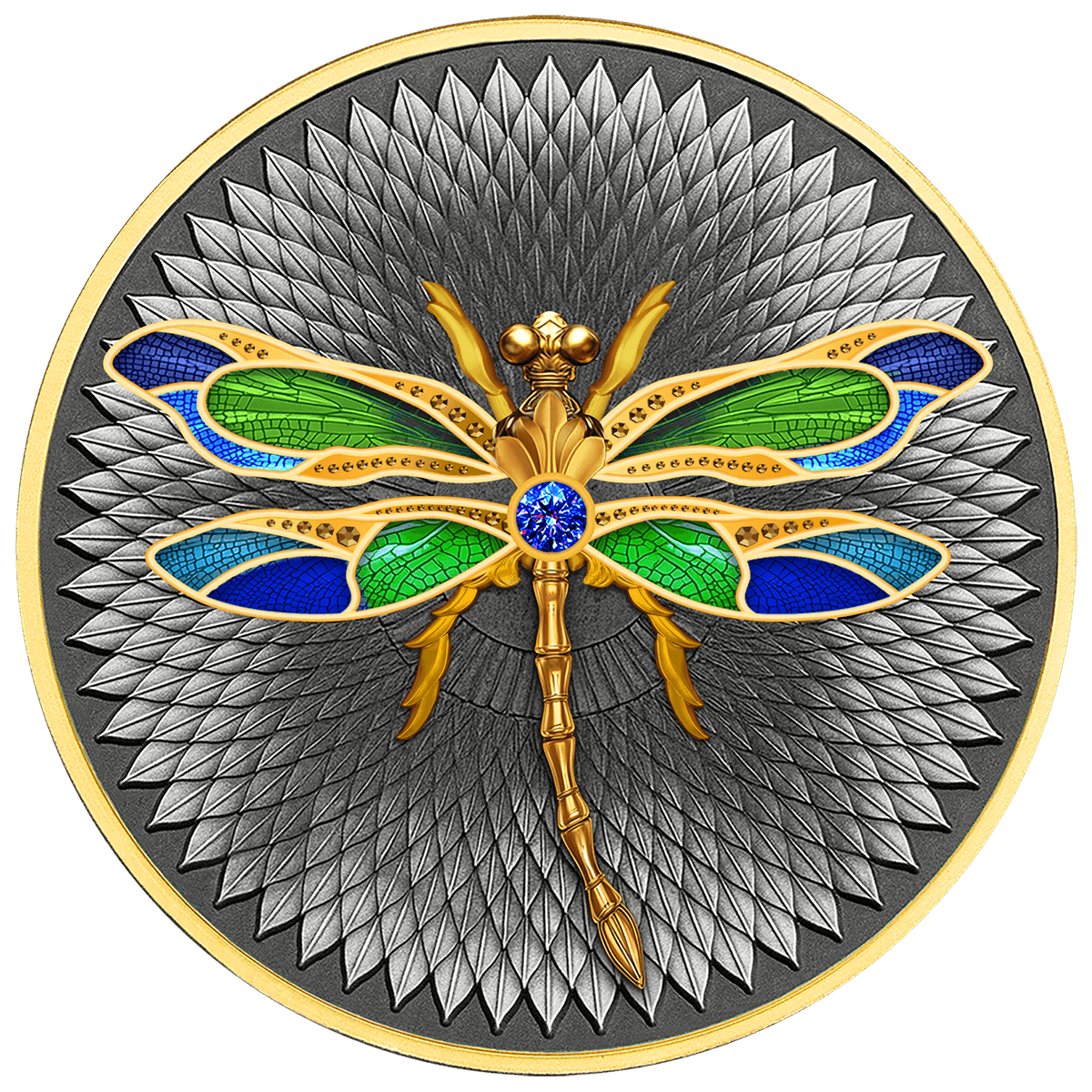 Niue - 2026 - 5 Dollars - Dragonfly 2oz silver