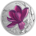 Niue - 2026 - 1 Dollar - Magnolia (Flowers of the Four Seasons series)
