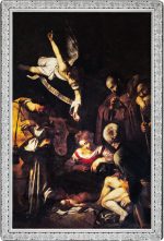 Ghana - 2026 - 5 Cedis - Nativity with San Lorenzo and San Francesco by Caravaggio (Catch Me If You Canvas Stolen Art series) 1oz silver