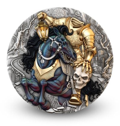 Niue - 2026 - 5 Dollars - Headless Rider 2oz silver