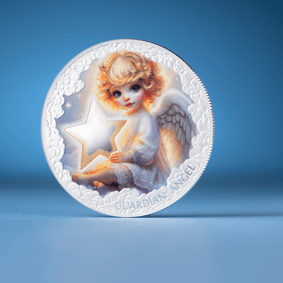 Samoa - 2026 - 1 Dollar – Guardian Angel (Little Angels series) 1/2oz silver