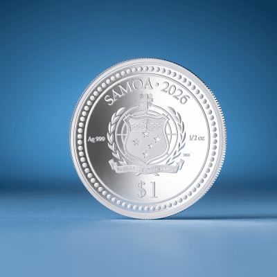 Samoa - 2026 - 1 Dollar – Guardian Angel (Little Angels series) 1/2oz silver