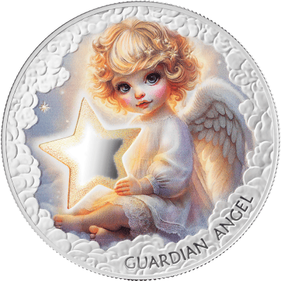 Samoa - 2026 - 1 Dollar – Guardian Angel (Little Angels series) 1/2oz silver