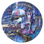 Niue - 2025 - 5 Dollars - Lunarpunk (punk universe series)