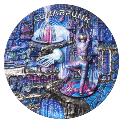 Niue - 2025 - 5 Dollars - Lunarpunk (punk universe series)