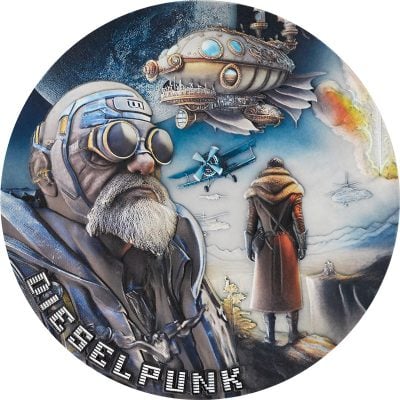 Niue - 2025 - 5 Dollars - Dieselpunk 200 gram silver (punk universe series)