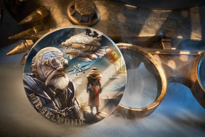 Niue - 2025 - 5 Dollars - Dieselpunk 200 gram silver (punk universe series)