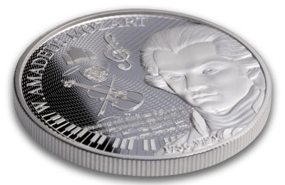 Niue - 2026 - 2 Dollars - Wolfgang Amadeus Mozart (Behind the Masterpiece series) 1oz silver