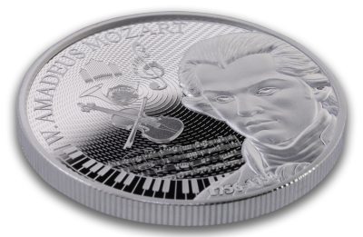 Niue - 2026 - 2 Dollars - Wolfgang Amadeus Mozart (Behind the Masterpiece series) 1oz silver