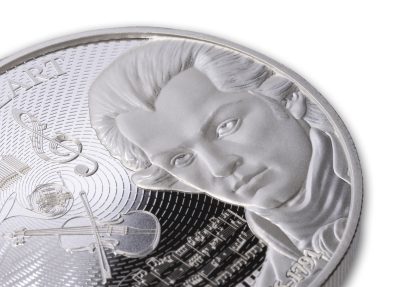 Niue - 2026 - 2 Dollars - Wolfgang Amadeus Mozart (Behind the Masterpiece series) 1oz silver