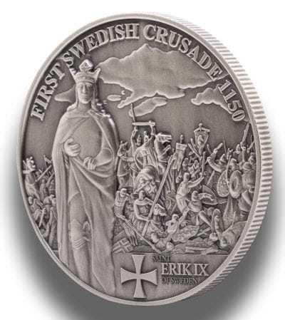 Niue - 2026 - 2 Dollars - History of the Crusades SWEDISH CRUSADE