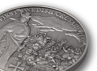 Niue - 2026 - 2 Dollars - History of the Crusades SWEDISH CRUSADE
