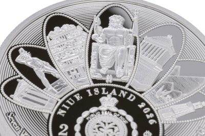 Niue - 2026 - 2 Dollars - Hanging Gardens of Babylon (7 Wonders of the Ancient World series) 1oz silver