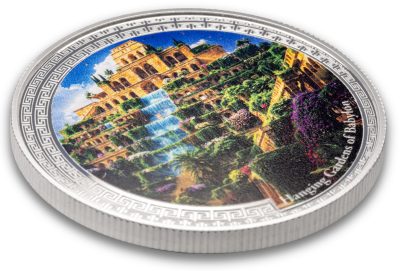 Niue - 2026 - 2 Dollars - Hanging Gardens of Babylon (7 Wonders of the Ancient World series) 1oz silver