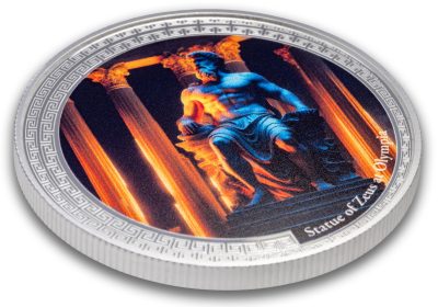 Niue - 2026 - 2 Dollars - Statue of Zeus at Olympia (7 Wonders of the Ancient World series) 1oz silver