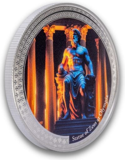 Niue - 2026 - 2 Dollars - Statue of Zeus at Olympia (7 Wonders of the Ancient World series) 1oz silver