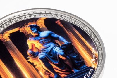 Niue - 2026 - 2 Dollars - Statue of Zeus at Olympia (7 Wonders of the Ancient World series) 1oz silver