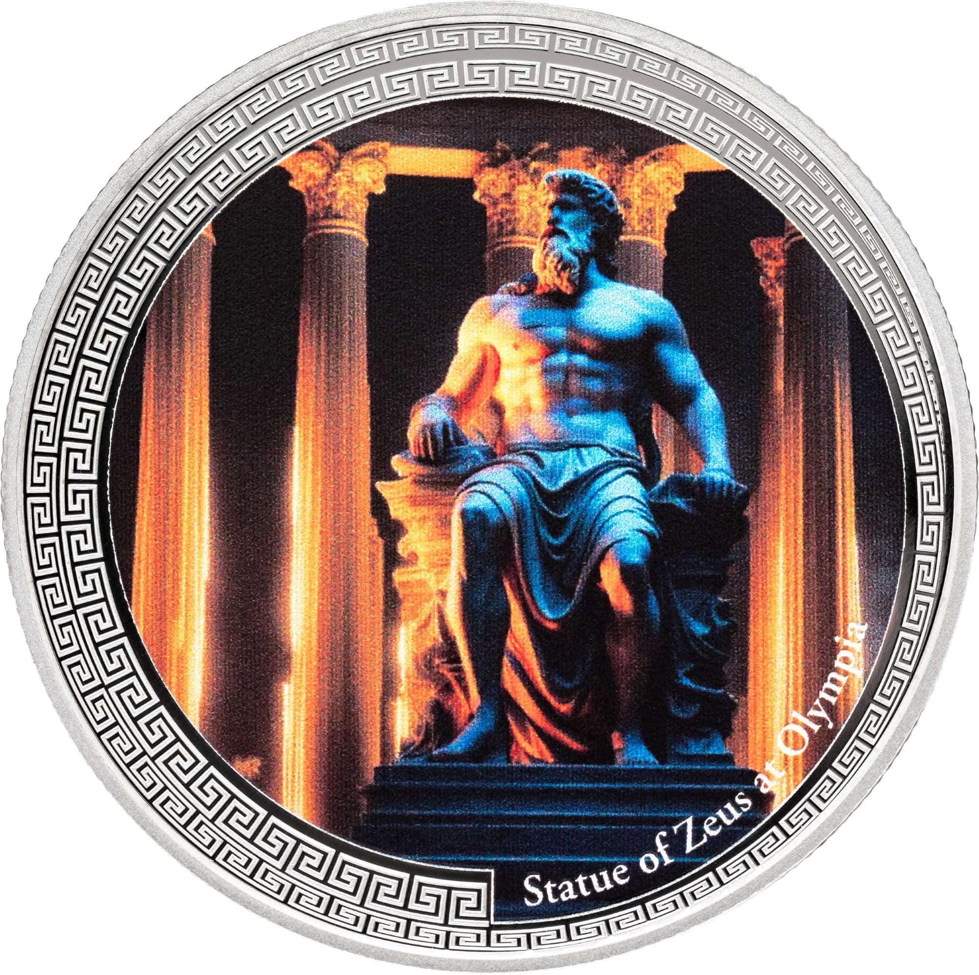 Niue - 2026 - 2 Dollars - Statue of Zeus at Olympia (7 Wonders of the Ancient World series) 1oz silver