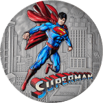 Niue - 2025 - 15 Dollars - Superman DC Comics 200 gr Silver