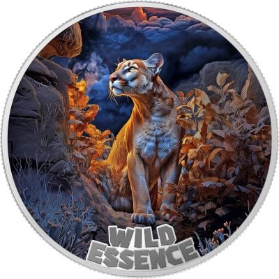 Liberia - 2026 - 3x 10 Dollars - Leopard, Polar Bear, Puma (Wild Essence series) 3x 1oz silver REGULAR